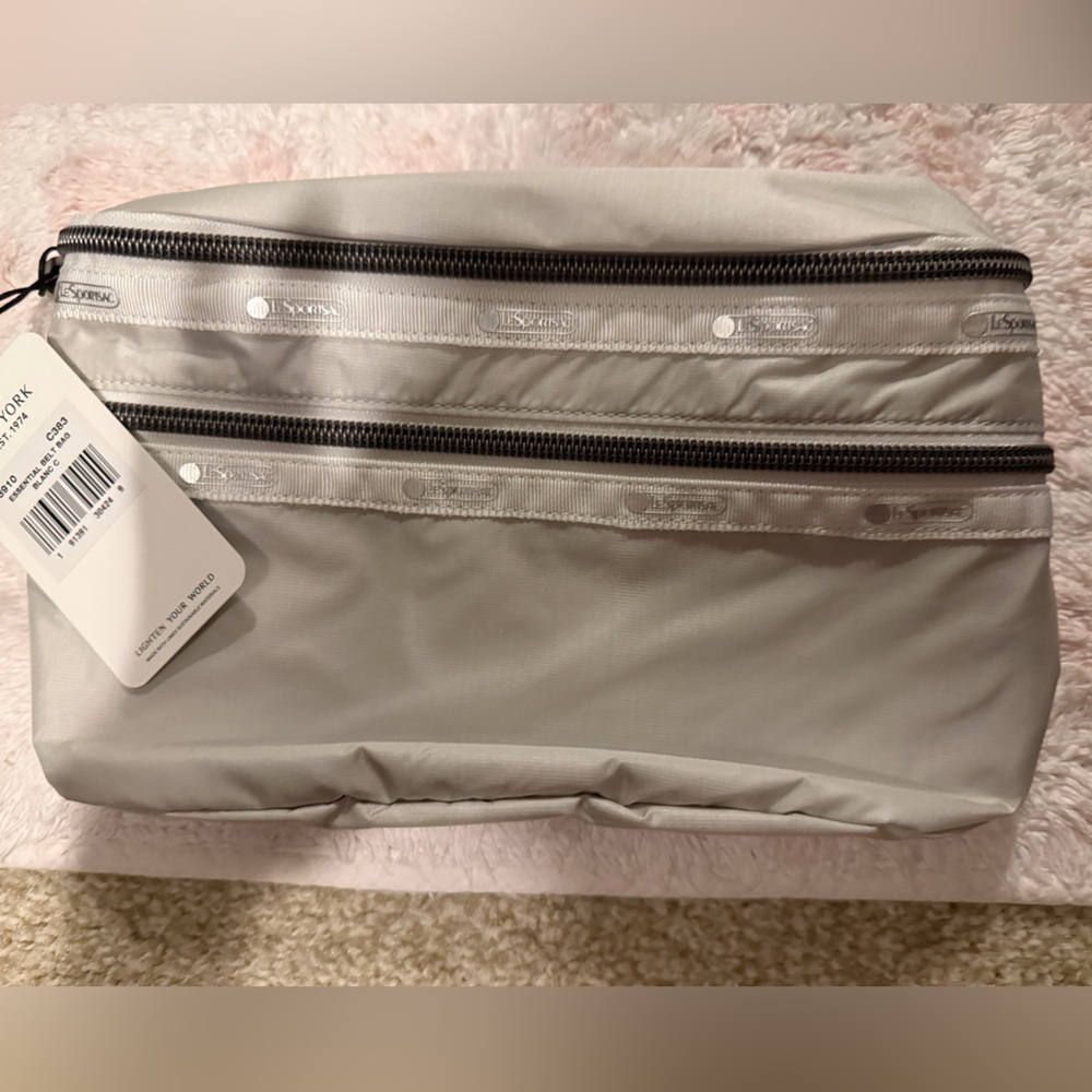 Lesportsac Silver Crossbody Bag